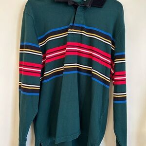 J. Crew Men's Long Sleeve Rugby Polo